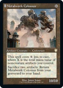 Metalwork Colossus (Retro Frame)
