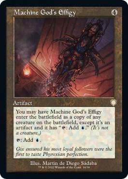Machine God's Effigy (Retro Frame)