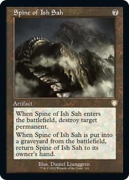 Spine of Ish Sah (Retro Frame)