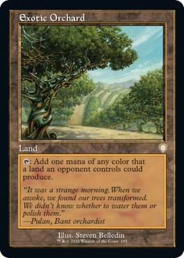 Exotic Orchard (Retro Frame)