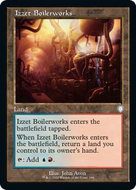 Izzet Boilerworks (Retro Frame)