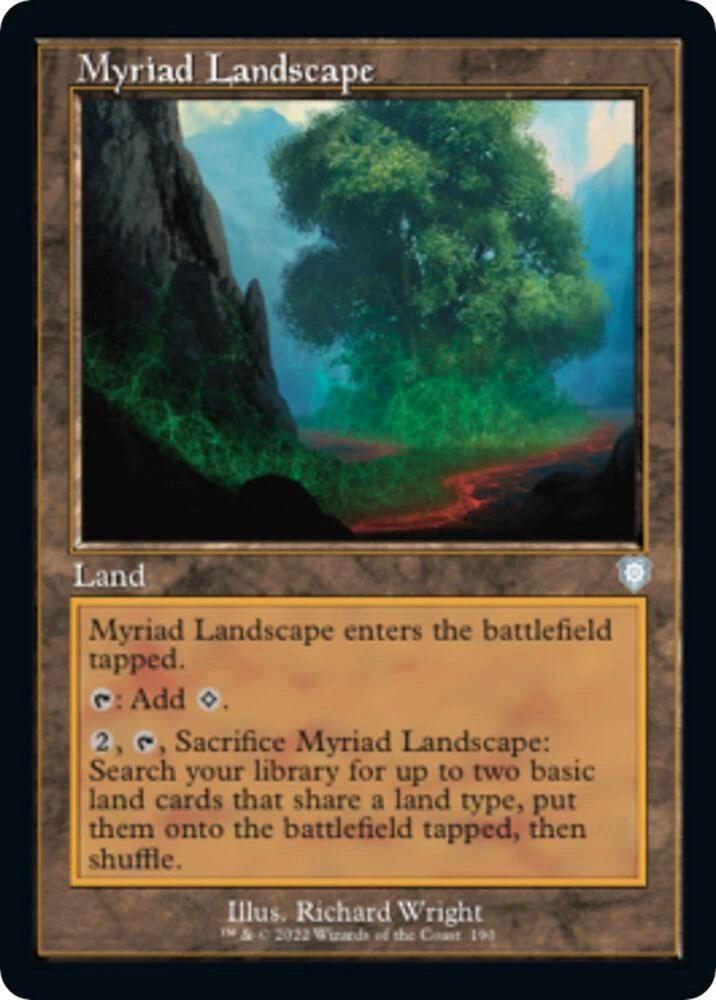 Myriad Landscape (Retro Frame)