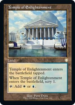 Temple of Enlightenment (Retro Frame)