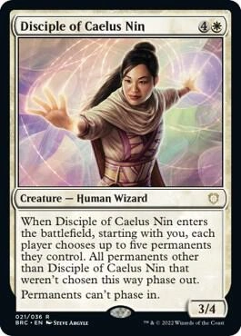 Disciple of Caelus Nin Foil