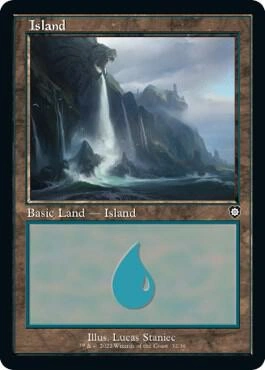 Island (32) (Retro Frame)
