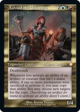 Ashnod the Uncaring (Retro Frame) Foil