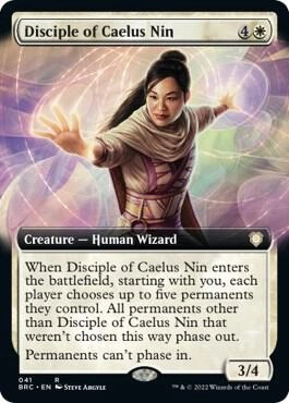 Disciple of Caelus Nin (Extended Art) Foil