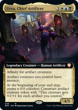 Urza, Chief Artificer (Extended Art) Foil