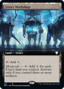 Urza's Workshop (Extended Art) Foil