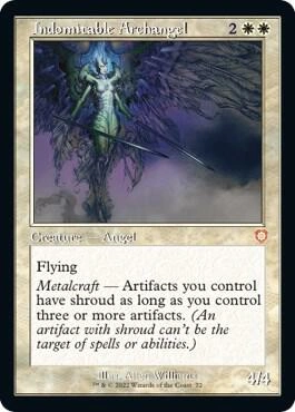 Indomitable Archangel (Retro Frame)