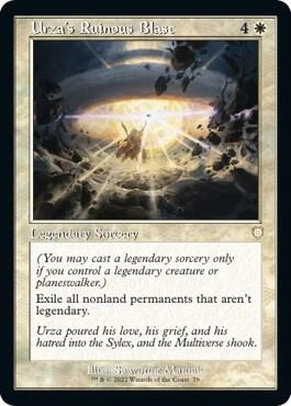Urza's Ruinous Blast (Retro Frame)