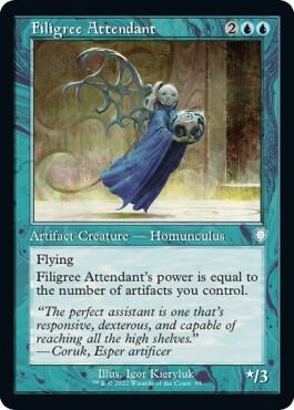 Filigree Attendant (Retro Frame)