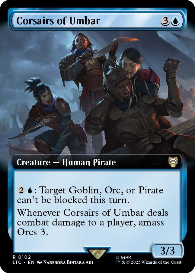 Corsairs of Umbar (Extended Art) Foil