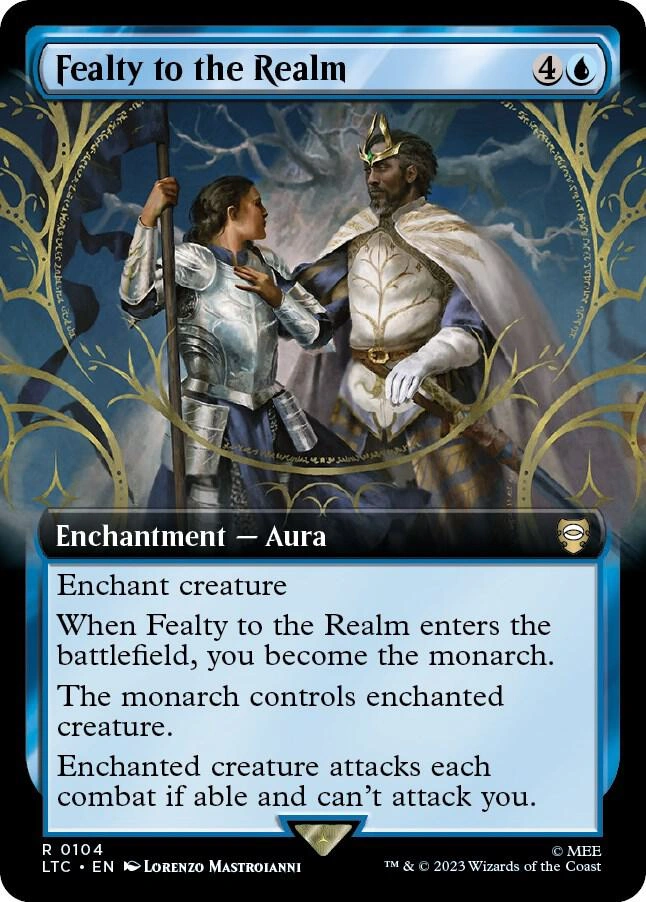 Fealty to the Realm (Extended Art) Foil