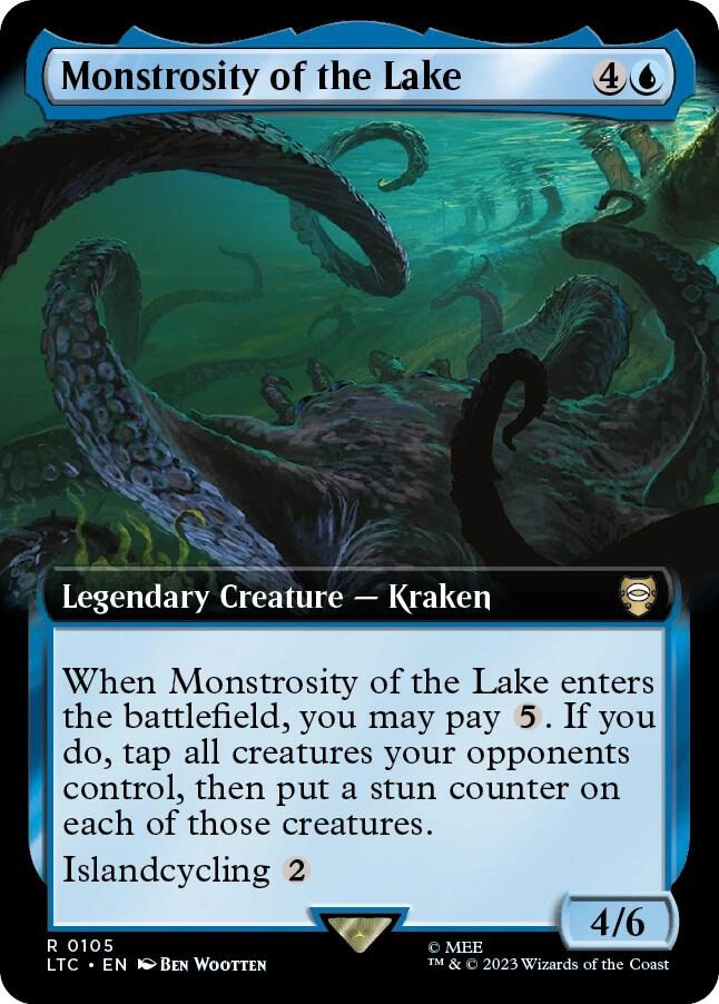 Monstrosity of the Lake (Extended Art) Foil