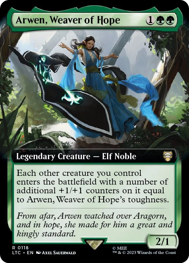 Arwen, Weaver of Hope (Extended Art) Foil