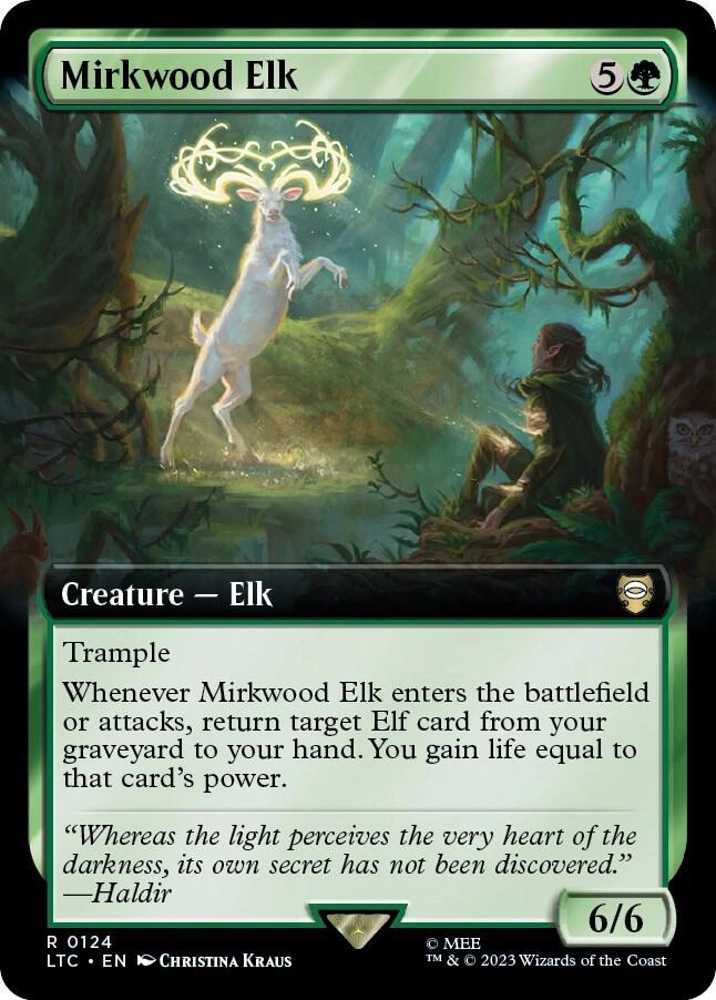 Mirkwood Elk (Extended Art)