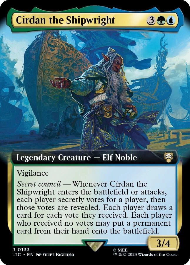 Cirdan the Shipwright (Extended Art) Foil