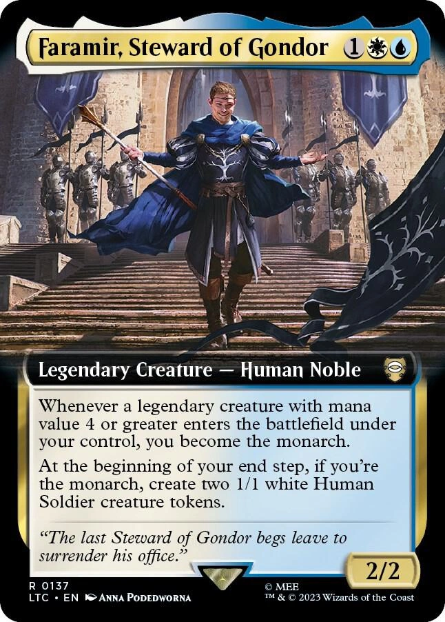 Faramir, Steward of Gondor (Extended Art) Foil