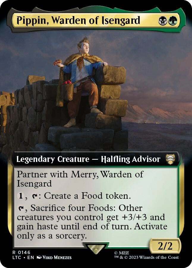 Pippin, Warden of Isengard (Extended Art) Foil