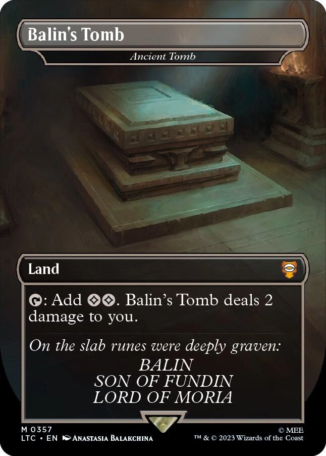 Balin's Tomb - Ancient Tomb Foil