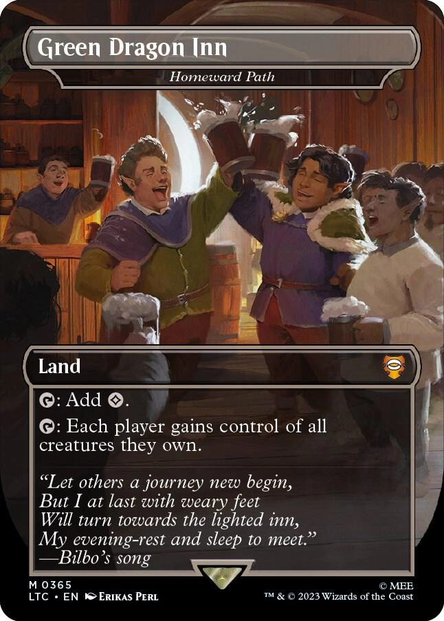 Green Dragon Inn - Homeward Path Foil