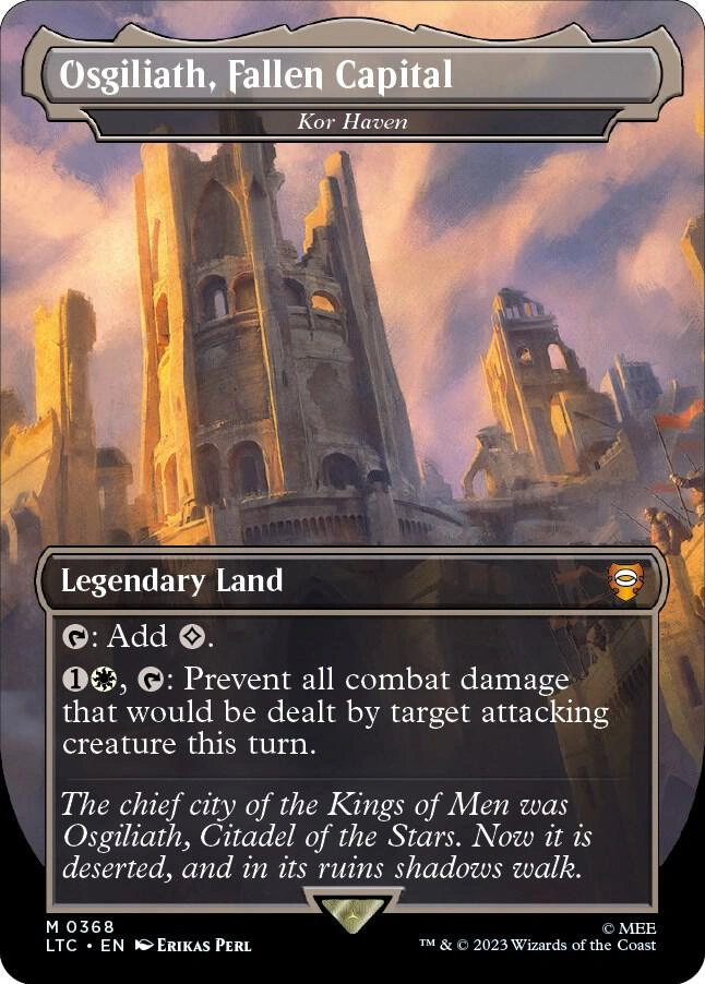 Osgiliath, Fallen Capital - Kor Haven Foil