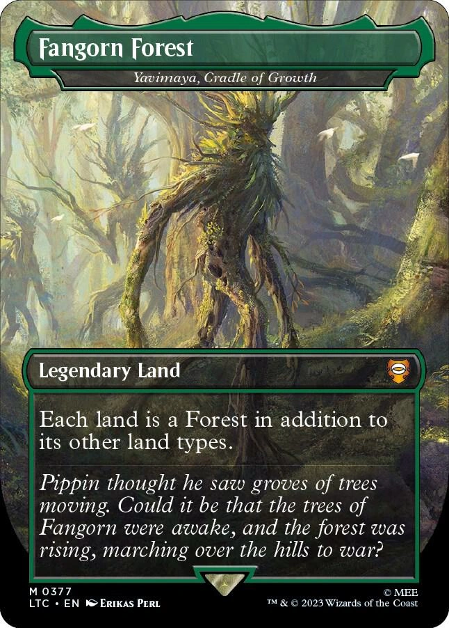 Fangorn Forest - Yavimaya, Cradle of Growth Foil