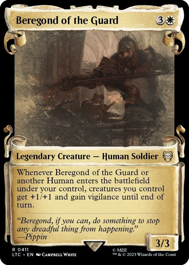 Beregond of the Guard (Showcase Scrolls) Foil