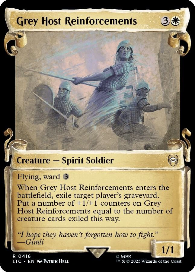 Grey Host Reinforcements (Showcase Scrolls) Foil