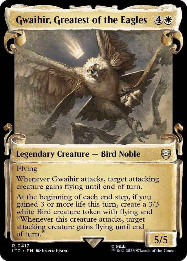Gwaihir, Greatest of the Eagles (Showcase Scrolls)