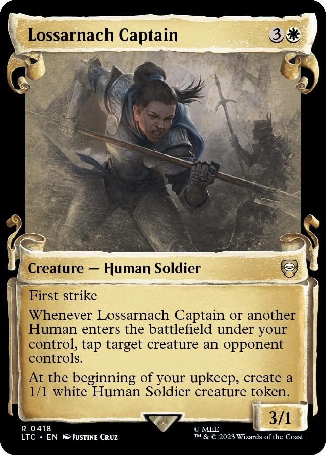 Lossarnach Captain (Showcase Scrolls) Foil