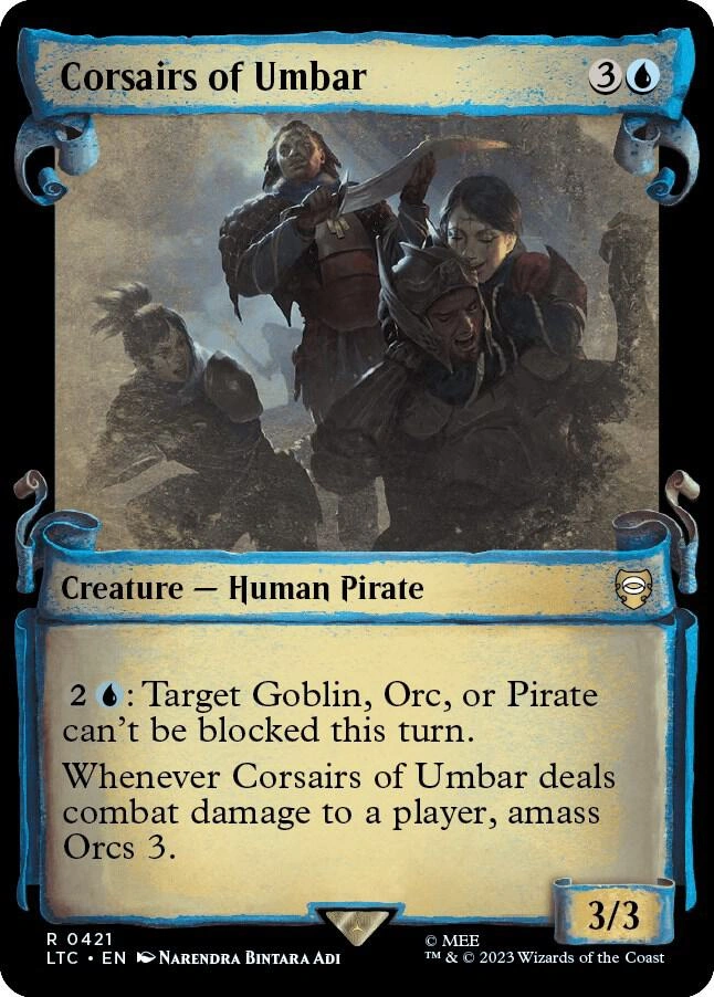 Corsairs of Umbar (Showcase Scrolls) Foil