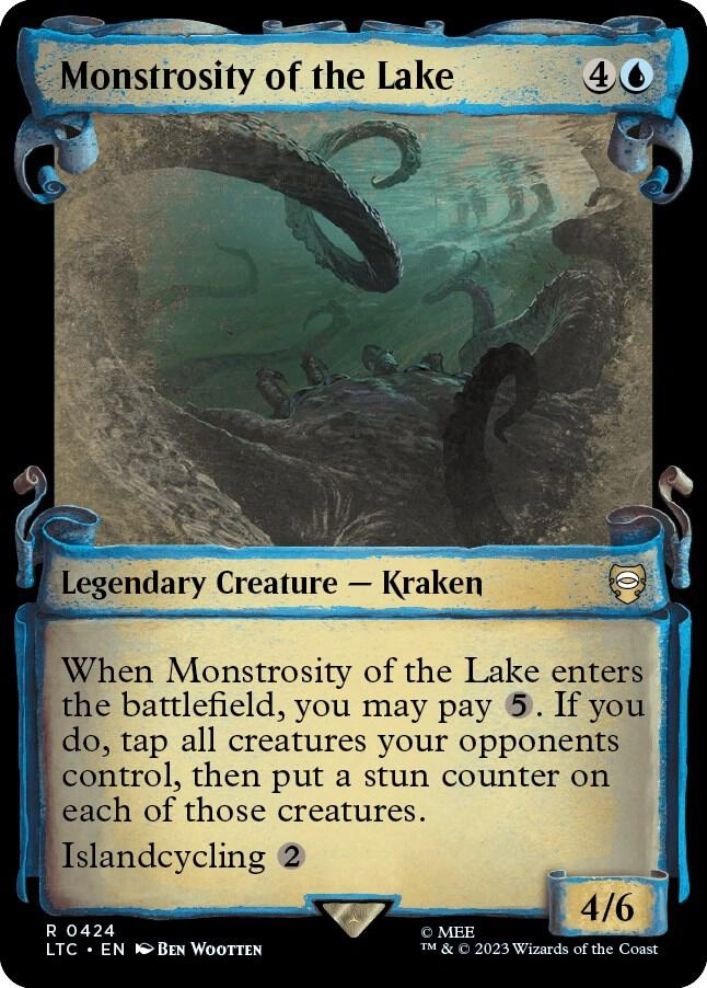 Monstrosity of the Lake (Showcase Scrolls) Foil