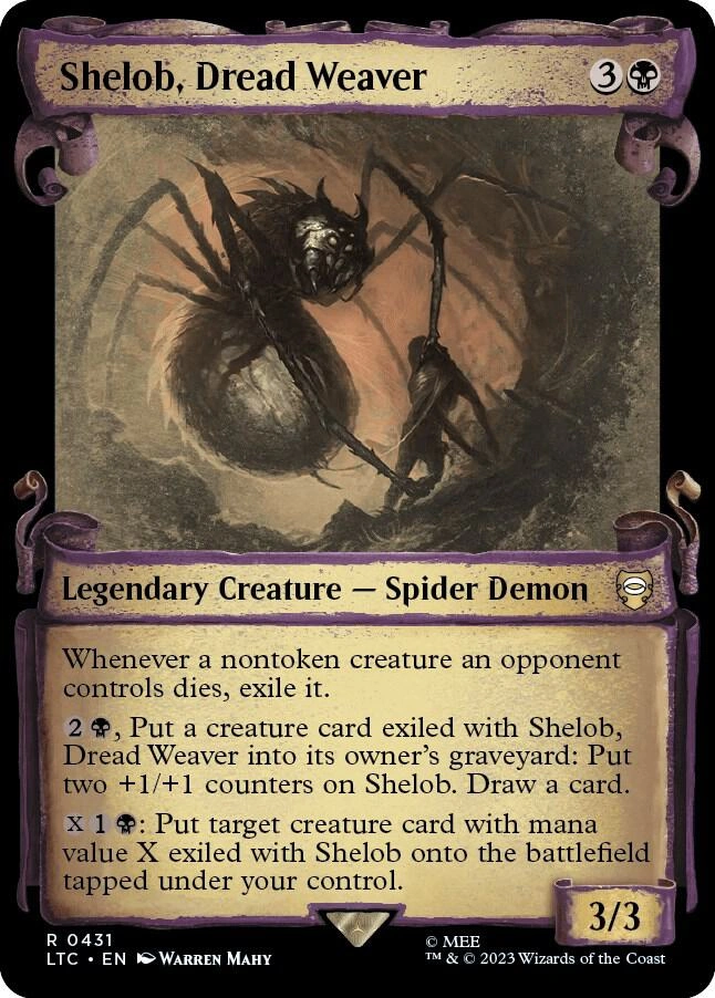 Shelob, Dread Weaver (Showcase Scrolls) Foil