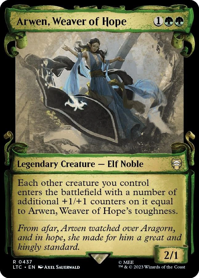 Arwen, Weaver of Hope (Showcase Scrolls) Foil