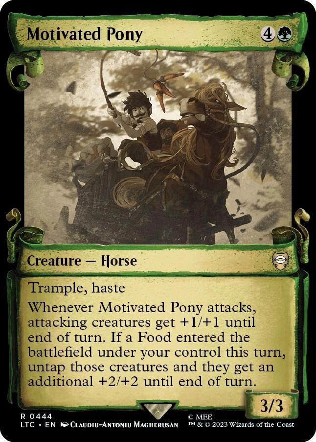 Motivated Pony (Showcase Scrolls) Foil