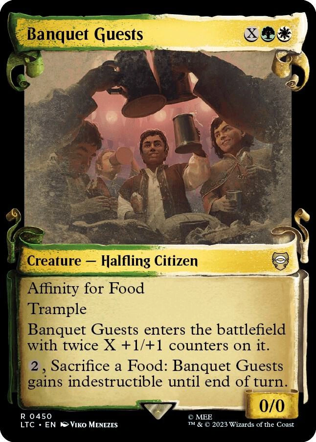 Banquet Guests (Showcase Scrolls)