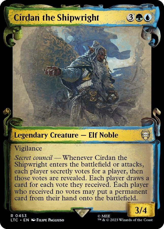 Cirdan the Shipwright (Showcase Scrolls) Foil