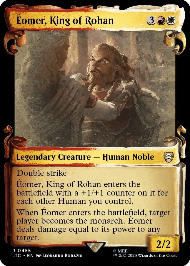 Eomer, King of Rohan (Showcase Scrolls)