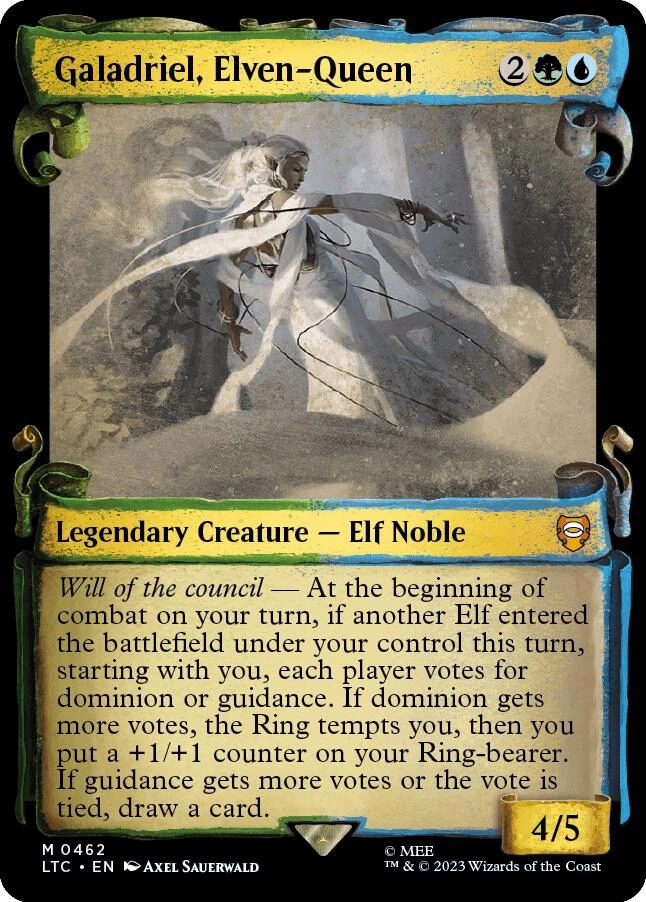 Galadriel, Elven-Queen (Showcase Scrolls) Foil