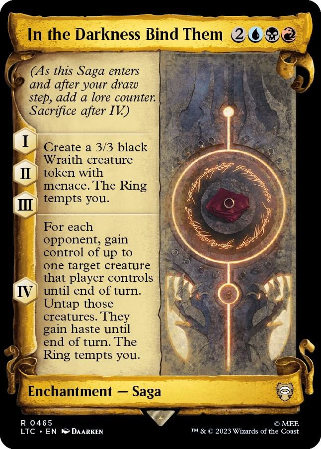 In the Darkness Bind Them (Showcase Scrolls) Foil