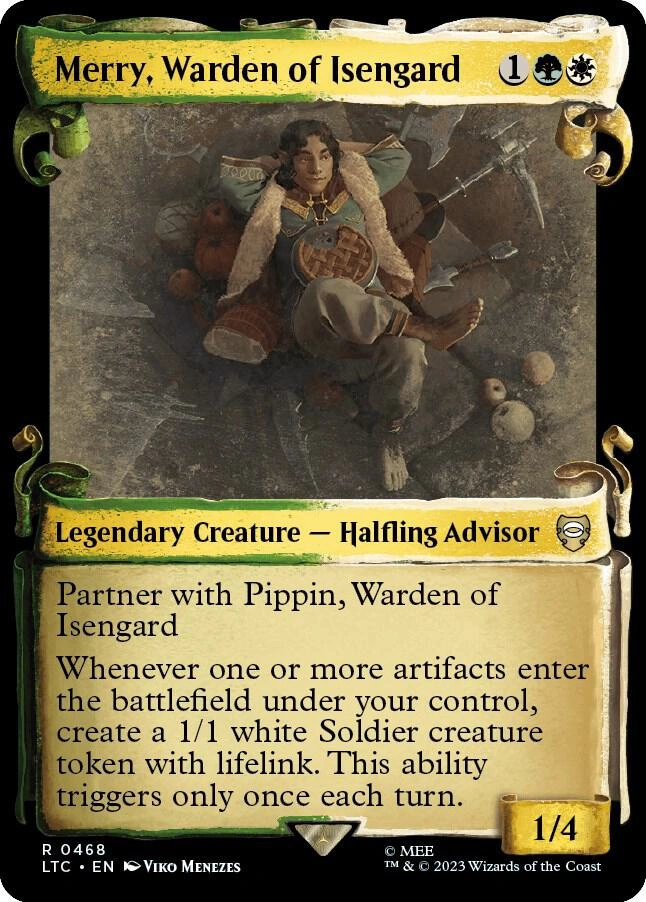 Merry, Warden of Isengard (Showcase Scrolls) Foil