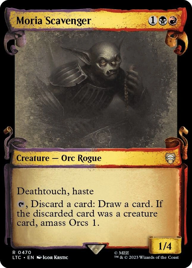Moria Scavenger (Showcase Scrolls) Foil