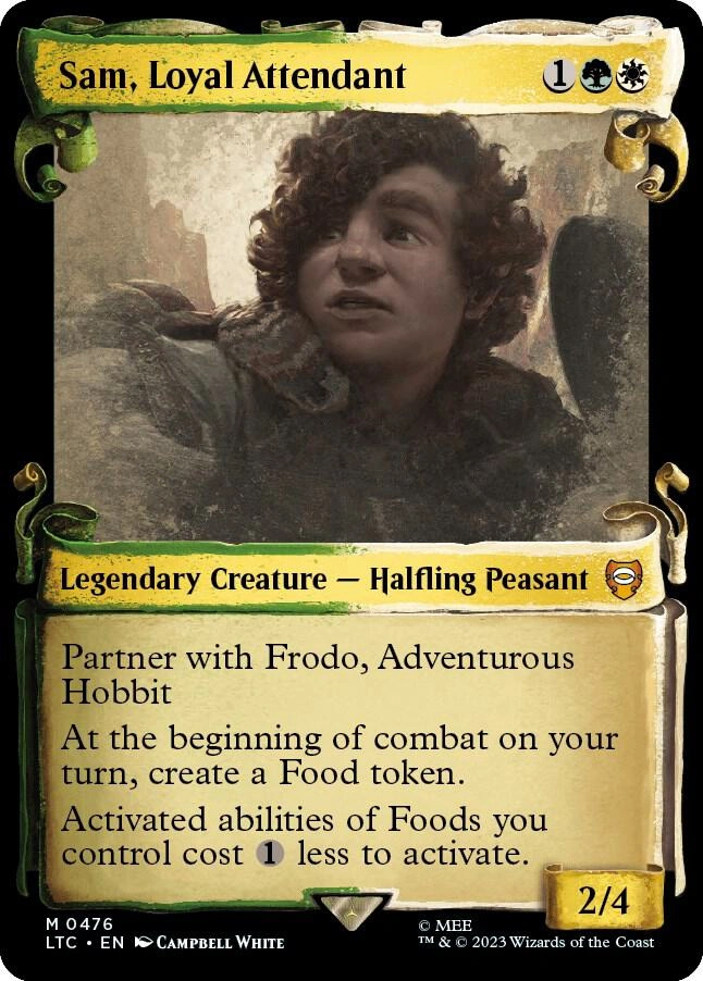 Sam, Loyal Attendant (Showcase Scrolls) Foil