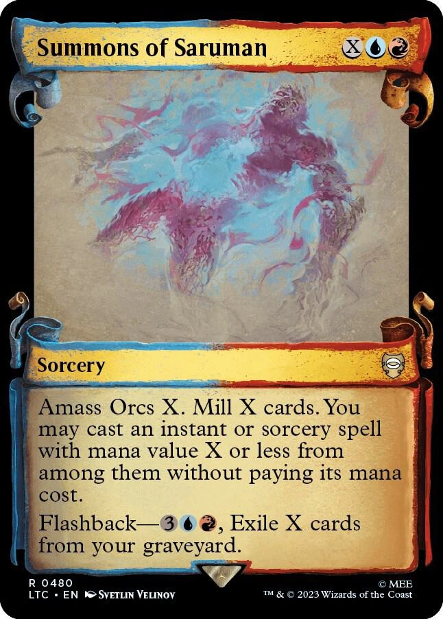 Summons of Saruman (Showcase Scrolls)