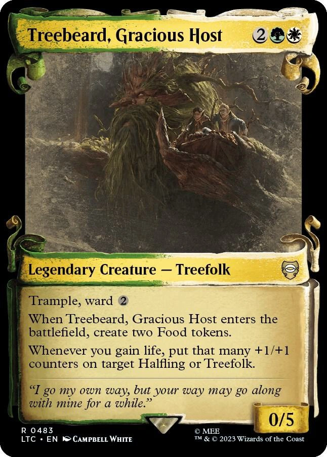 Treebeard, Gracious Host (Showcase Scrolls) Foil