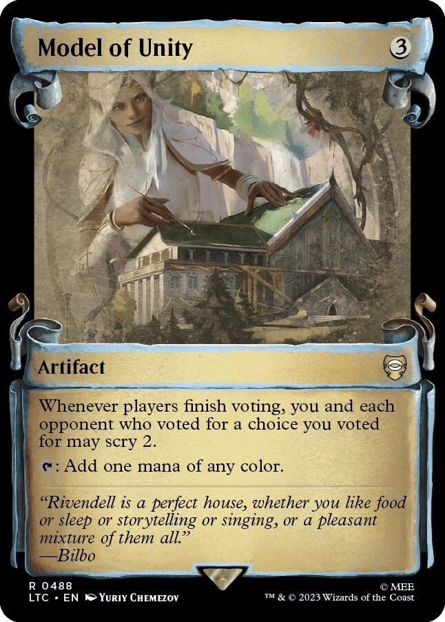 Model of Unity (Showcase Scrolls) Foil