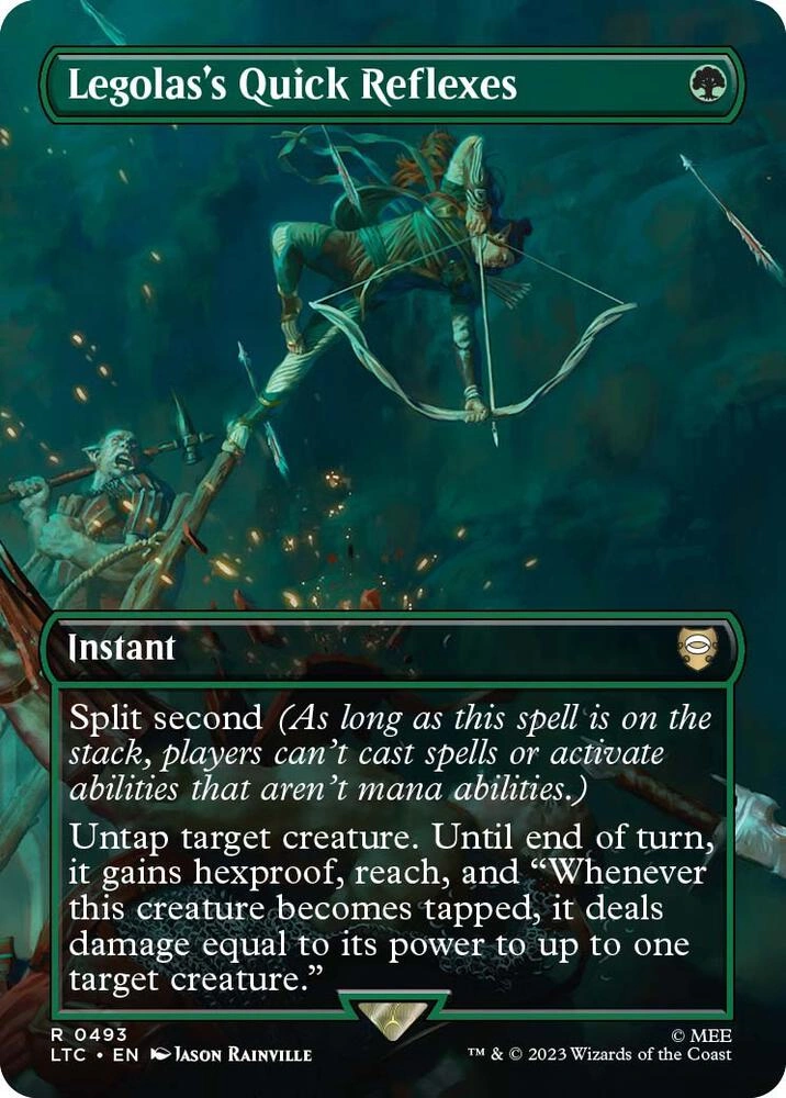 Legolas's Quick Reflexes (Borderless) Foil