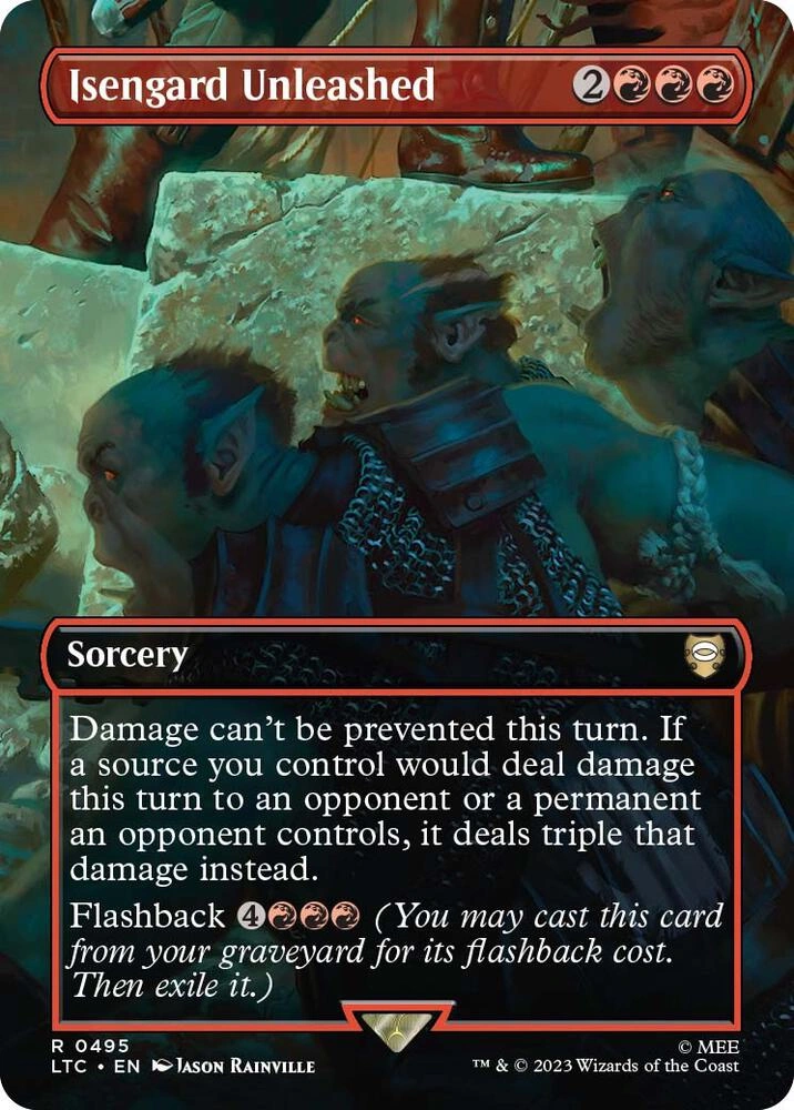 Isengard Unleashed (Borderless) Foil